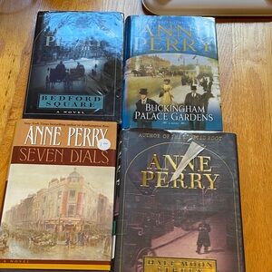 Anne Perry Hardcover Novel Set